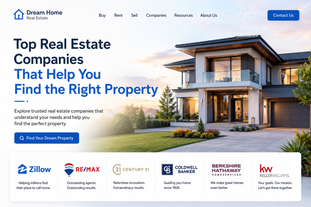 top real estate companies