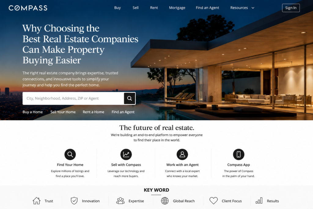 best real estate companies